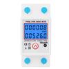 DDS6619-526L Electric Energy Meter 35mm Din Rail Installation Resettable 1000P/kWh Single-phase Electric Energy