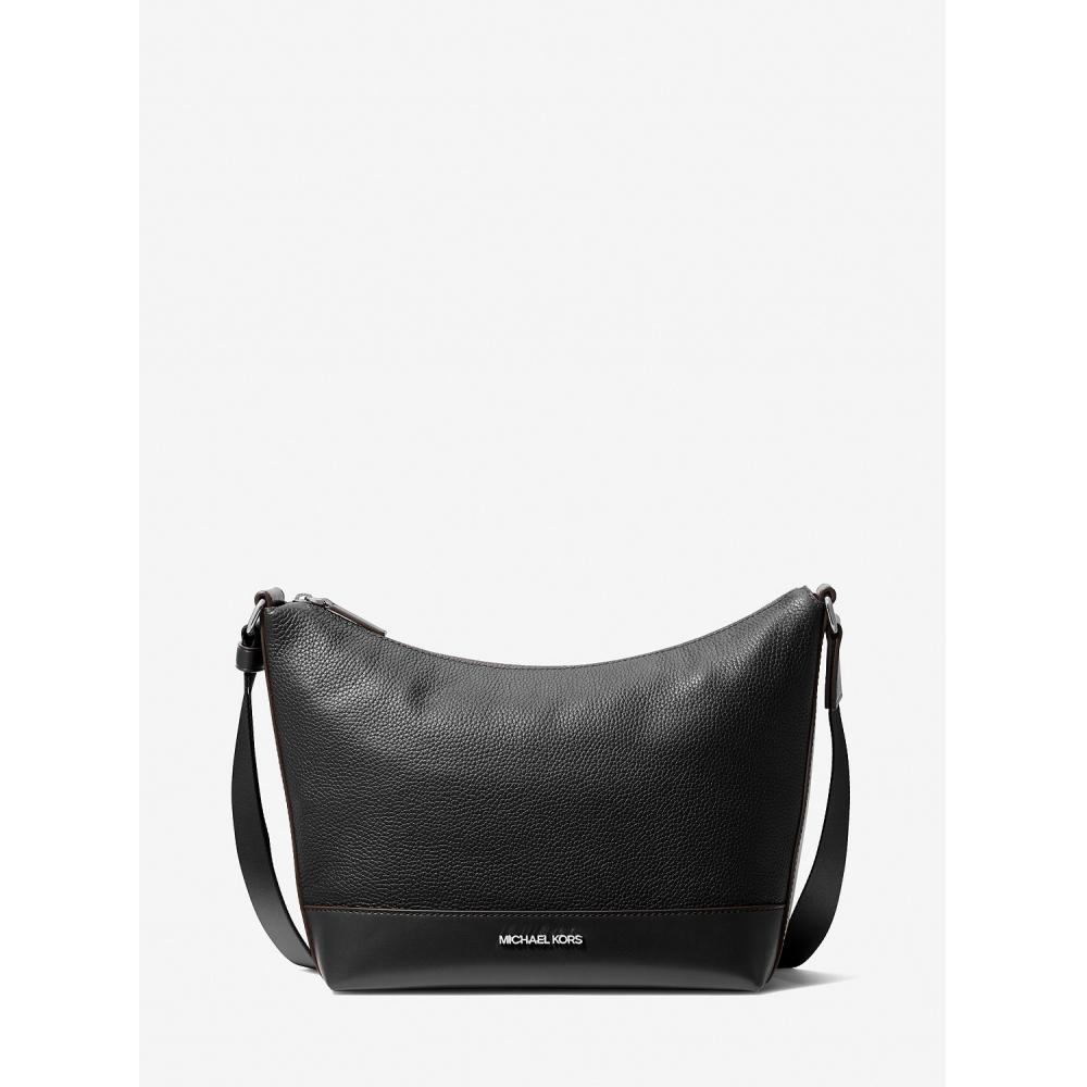 

Michael Kors Cooper Pebble Leather Crescent Bag 37t5lcol6l1 Black F