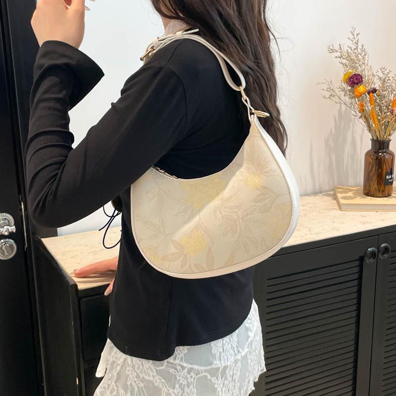 Guofeng new Chinese hand bag women's 2025 new trendy fashion messenger bag summer niche dumpling bag