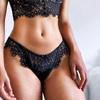 Lace Panties Sexy Women's Underwear Briefs G String Transparent Seamless Thong Low Waist Hollow Out Underpants Size S-XL