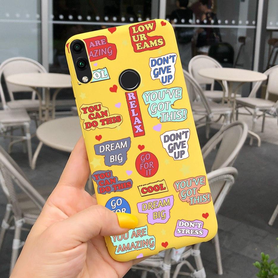 Cute Candy Painted Cover For Huawei Honor 8C Case Honor 8X Soft Silicone Back Cover For Honor 8C 8X Cases Honor8C Honor8X Bumper