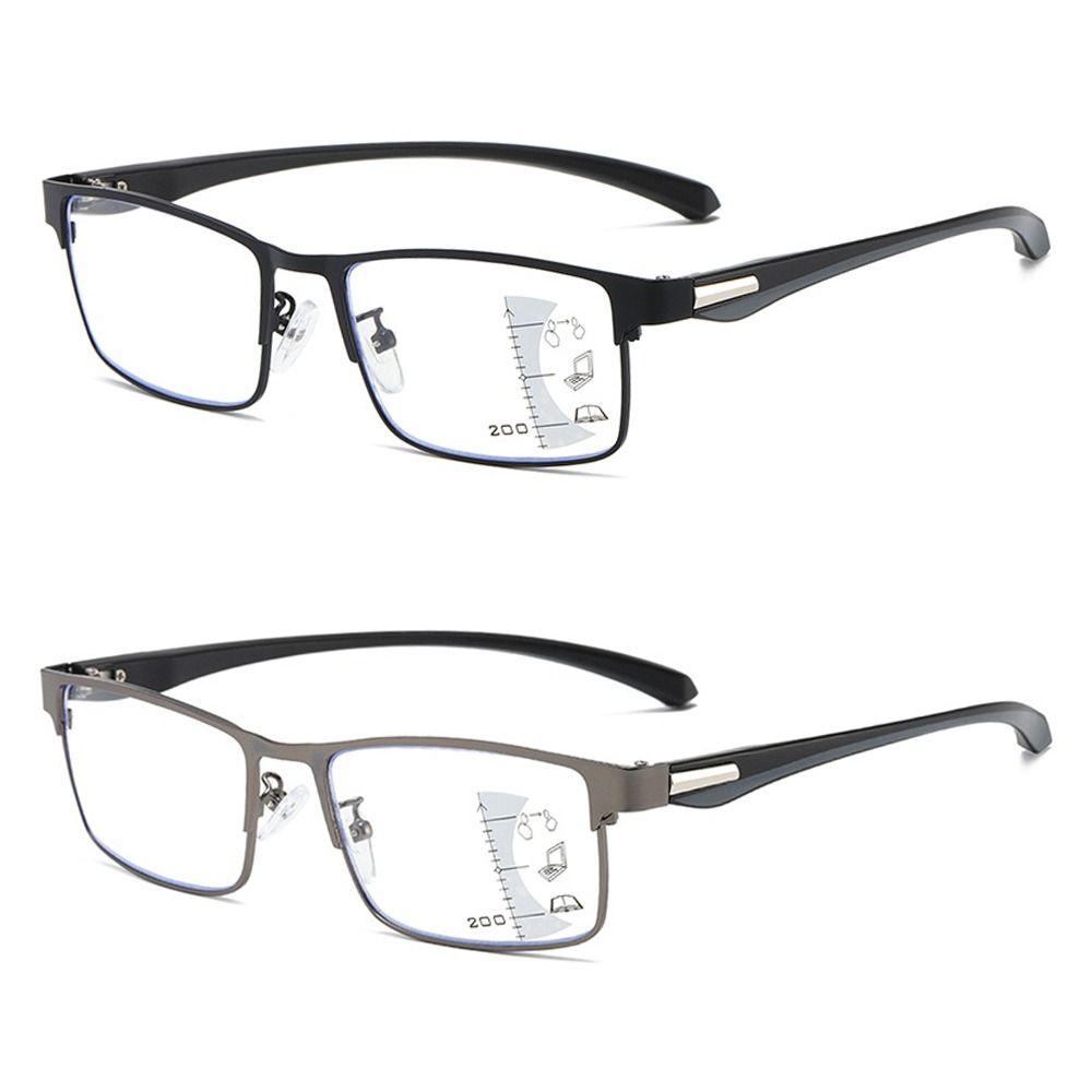 

Мультифокальные очки для чтения с защитой от синего света, прогрессивные очки для дальней дальнозоркости для мужчин и женщин