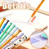 5/10pcs Cute Animal Erasable Pens, Animal Theme Writing Pens - Smooth Writing, Easy To Erase, Stylish Design,Gel Pens