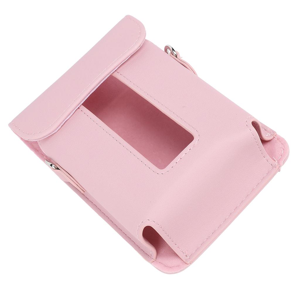 Carrying Case for Link 3 PU Smartphone Printer Protective Case Cover Storage Bag with Shoulder Strap for Travel