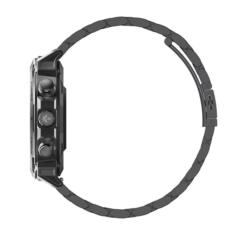 SMARTWATCH GARETT ATOM BLACK STEEL