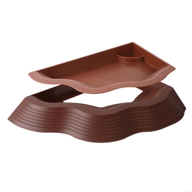 Turtles Feeders Dish Drinking Bowl For Reptiles Habitats with Removable Tray J0MC