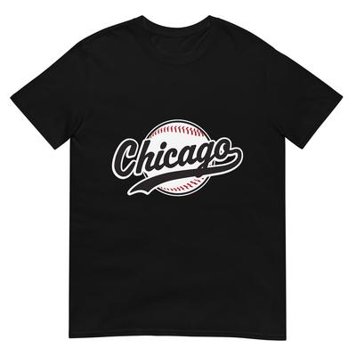 T-shirt Chicago Baseball Throwback Design Retrò
