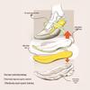 Anta Cuerda de Saltar y Zapatillas de Entrenamiento Acolchadas para Mujer Milk Candy