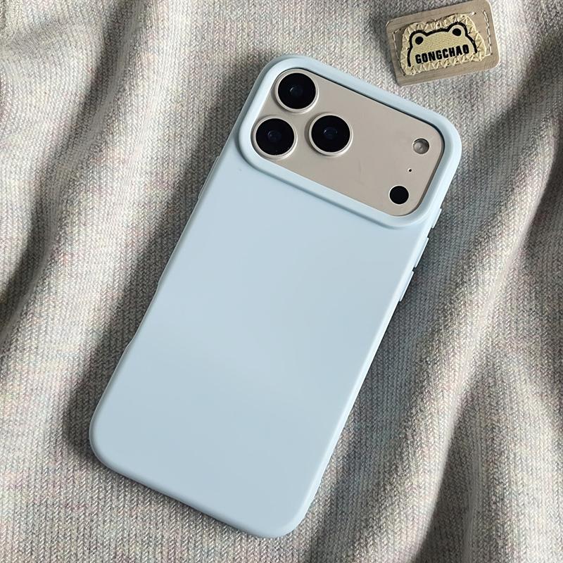 Luxury Matte Candy Color Silicone TPU Soft Phone Case For iPhone 17 16 15 14 13 12 11 Pro Max 16 15 Plus Shockproof Bumper Cover