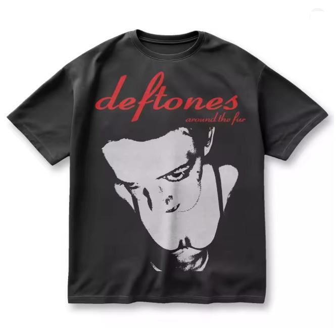 Deftones Around The Fur Men 2026 New Relaxing for T-Shirt S