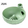 Wash And Drain Gadget Self-Spinning Berry Swirl Bowl, Food-Grade Silicone Vortex Fruit Colander with Built-in Portable Rinse Basin for Cleaning Grapes