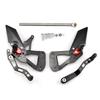 Motorcycle FOOTBOARDS For SUZUKI GSXR-1000 2017-2024 Rear Sets Heighten Pedal Adjustable Rearsets FootPegs Shift Lever Brake