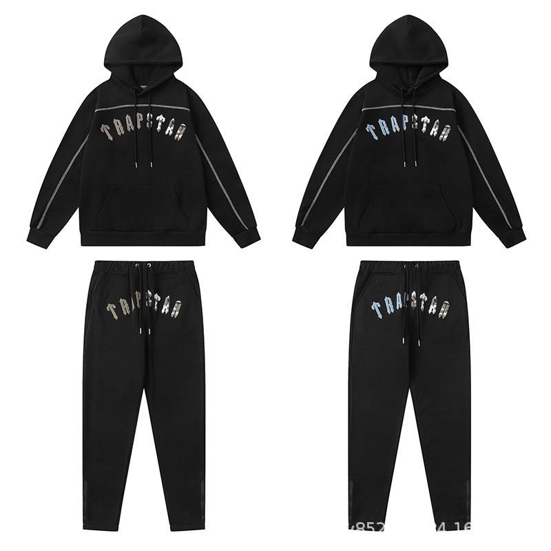 Men Women Couple Hooded Sweatshirt Jogger Set Cotton Linen Blend Streetwear Casual Outfit