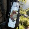 1PC Floral Dragonfly Vintage Round Art Print 750ml Portable Sports Water Bottle Leakproof Gym Outdoor Travel Drink Cup