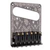 Vintage geschnitzte Basis Elektrische Gitarrenbrücke für Telecaster Gitarrenbrücke Für Elektrische Gitarre