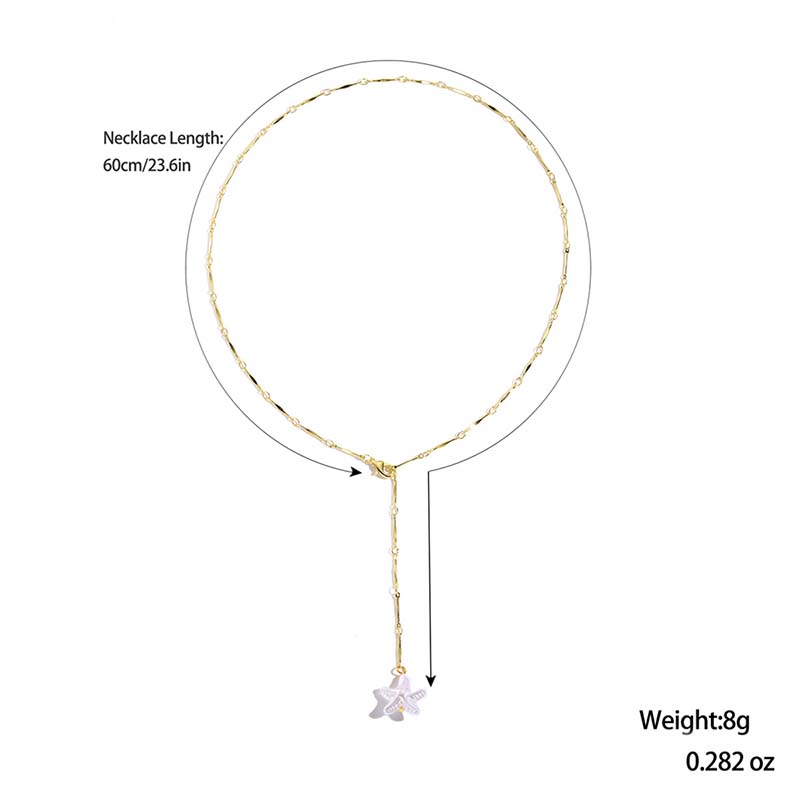 Vintage Goldfarbenes Herz Langes Halskettchen für Damen Exquisite Quasten Y-förmige Halskette Luxuriöser Schmuck für Hochzeiten Geschenke Accessoires