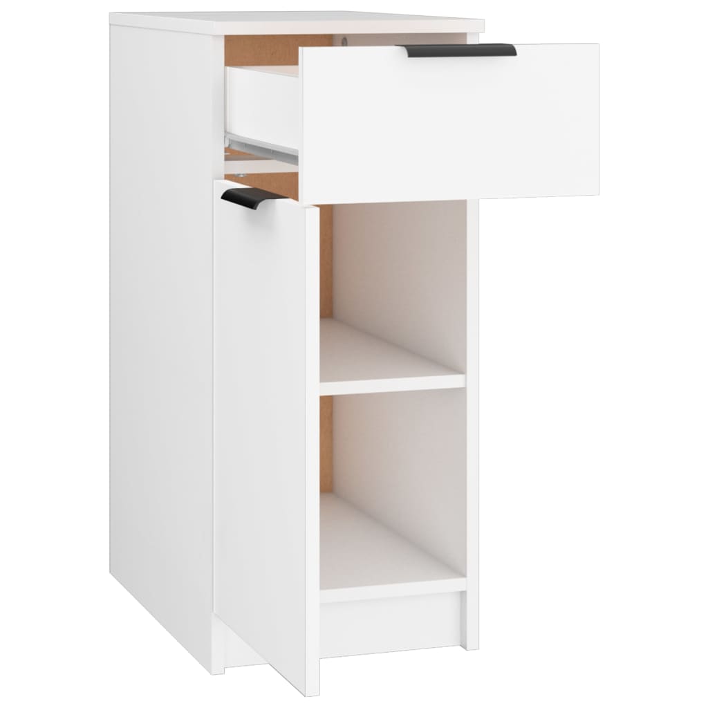Kantoor kast Wit 33,5 x 50 x 75 cm Bewerkt hout