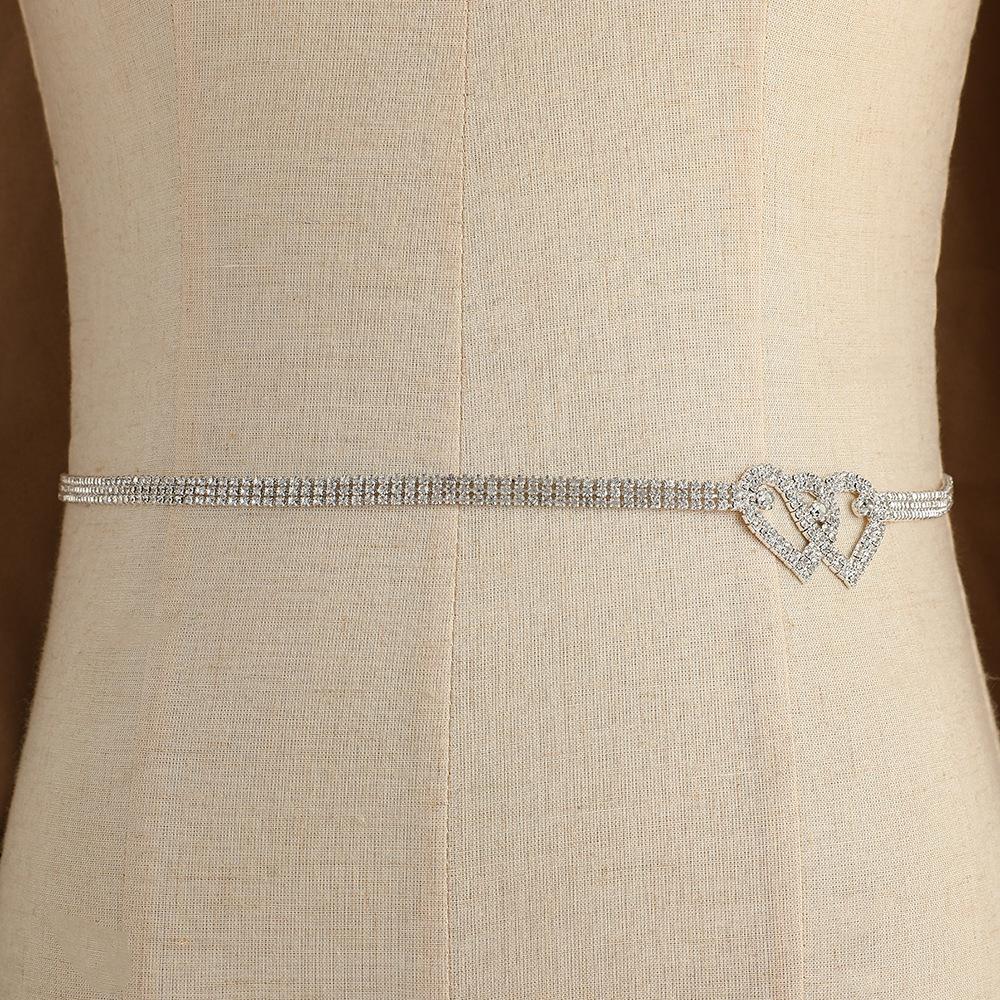 Love Multi-Layer Sexy Spice Girls Accessories Waist Chains Bridal Accessories Necklaces, Daily Outings