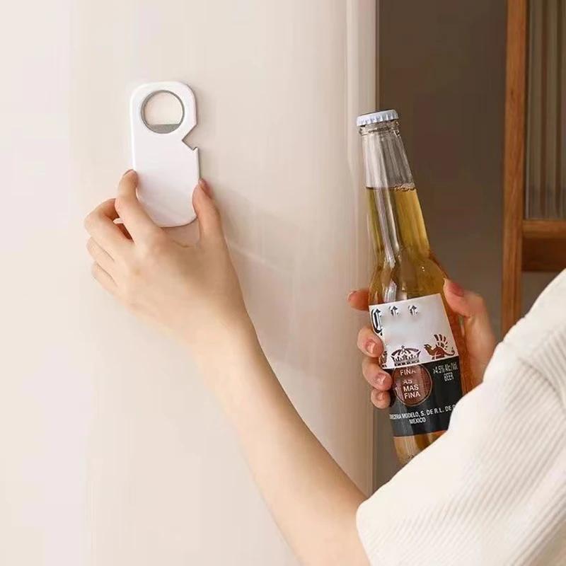 Multifunctional Refrigerator Sticker Bottle Opener Beer Bartender Bottle Openers Soft Drinks Bottle Opener for Home Bar