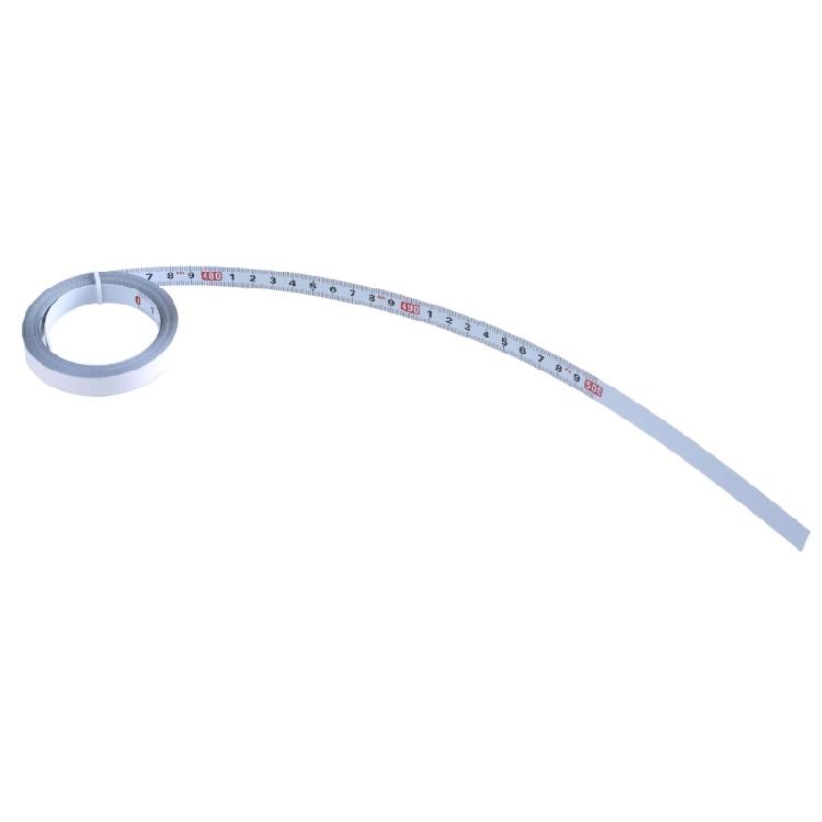 Metric Steel Miters Track Tape Measure Self Adhesive Scale Ruler Tape 0.5M-6M For Routers Woodworking Tool