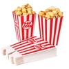 Affascinanti Scatole per Popcorn a Strisce da 20 Pezzi per Caramelle in Linea con i Temi delle Celebrazioni del Cinema