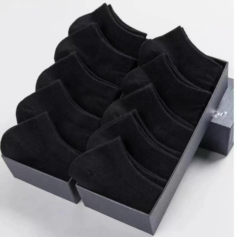 

10 пар носков Essential Comfort Ankle Socks - дышащие, мягкие и прочные - женские повседневные и спортивные чулки, набор из нескольких пар One size чёрный