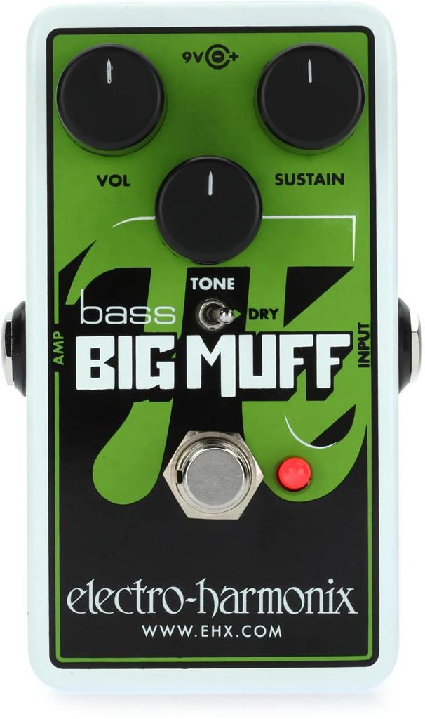 EHX Bass Distortion Pedal Nano Big Muff Pi