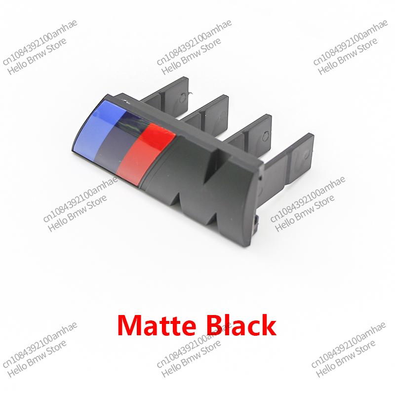 3D ABS M Sport Front Grille Emblem Badge for BMW E46 F30 G20 X5 X1 X3 Modification Car Styling Accessories 9cm 7.3cm Decal Logo VDLQX1