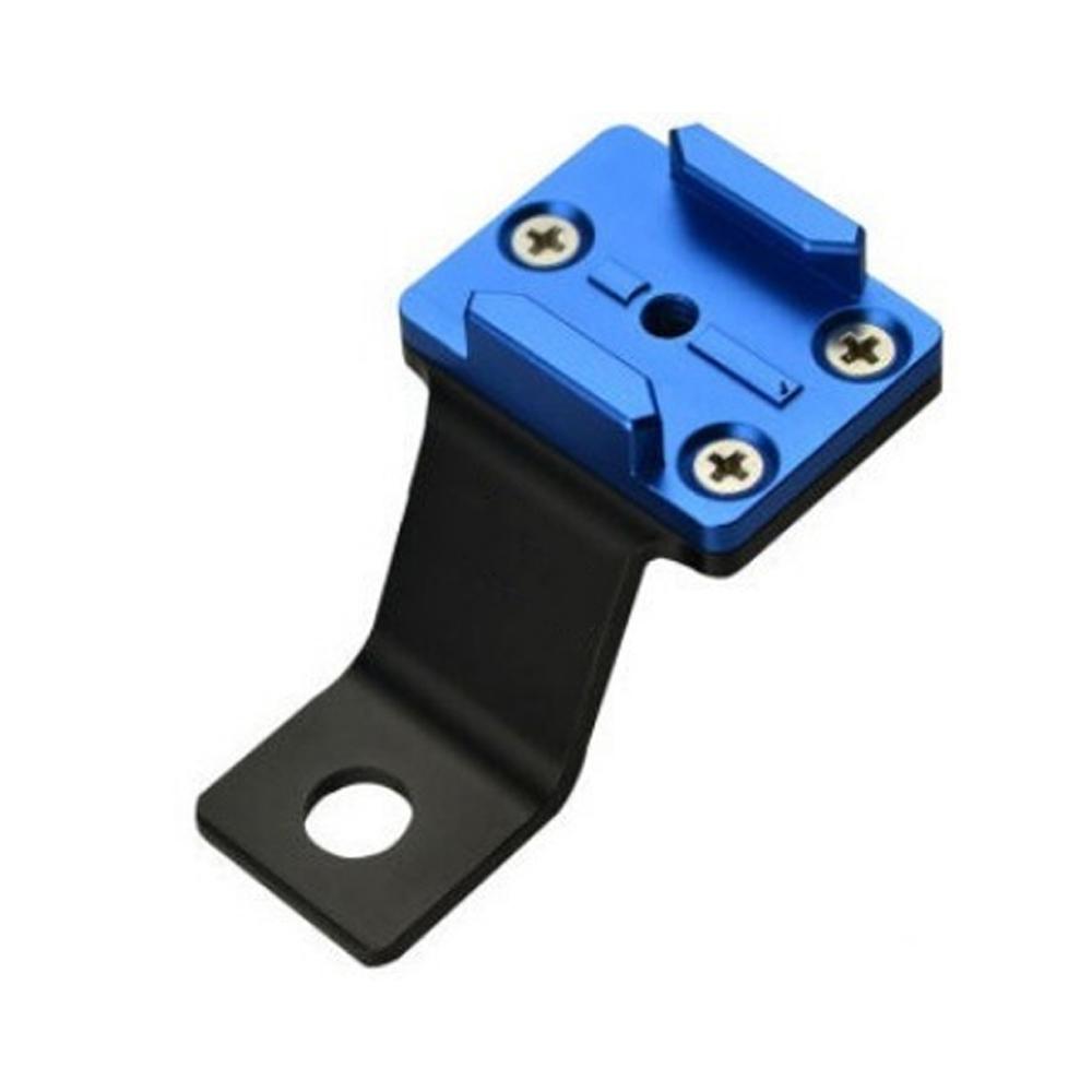 CNC Aluminum Motorcycle Mirror Mount for GoPro Insta360 DJI SJCAM AKASO Action Camera Rearview Bracket Holder 1/4 Thread Hole