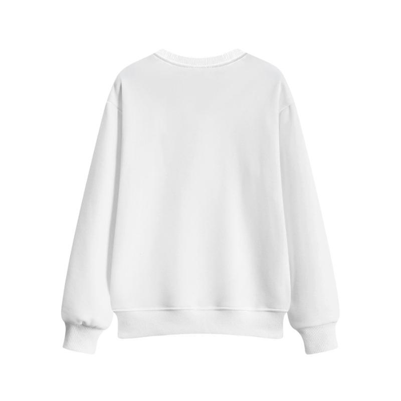 Men's Graphic Print Crew Neck Sweatshirt With Autumn Festival Tree Silhouette Sunset, Loose Fit Streetwear.