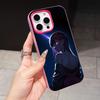 Mato seihei Ren Yamashiro Jelly Double layer Rose Red Mobile Phone Case for iPhone 17 16 15 14 13 12 11 Air Pro Max Plus