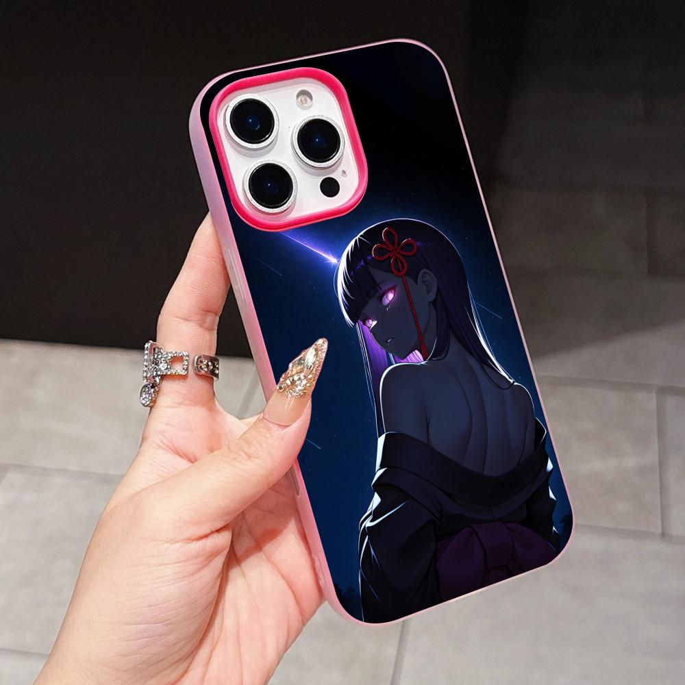 Mato seihei Ren Yamashiro Jelly Double layer Rose Red Mobile Phone Case for iPhone 17 16 15 14 13 12 11 Air Pro Max Plus