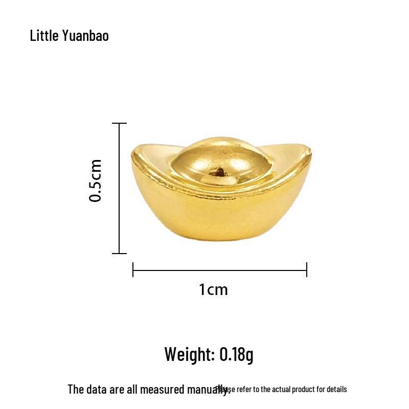 Golden Toad Alloy Yuanbao Decorative Accessory for Living Room
