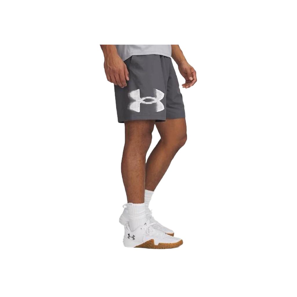 

Under Armour Tech SS25 Fashion Moisture-Wicking Loose Fit Shorts Men shorts Gray 1390046-025 S