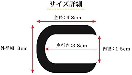 [GONKISS] Microphone Sponge, Microphone Windshield, Video Shooting, On-Camera Microphone, Etc., Set of 4, Black