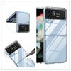 Clear Ultra Thin PC Case for Samsung Galaxy Z Flip 8 4 7 6 5 5G Flip7 FE Flip8 Flip4 Flip5 Flip6 Flip3 Flip 3 2 Anti-Knock Bag