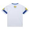 Mitchell Ness X NBA T Shirt Unisex White FC9265-GSWWHIT