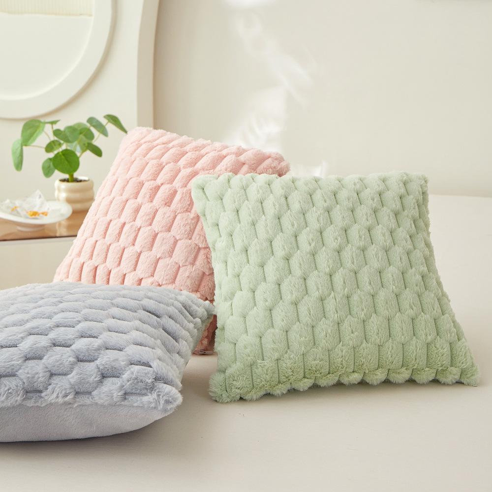 Neues Plüsch-Lendenkissen Super Label Sofakissen mit Kern