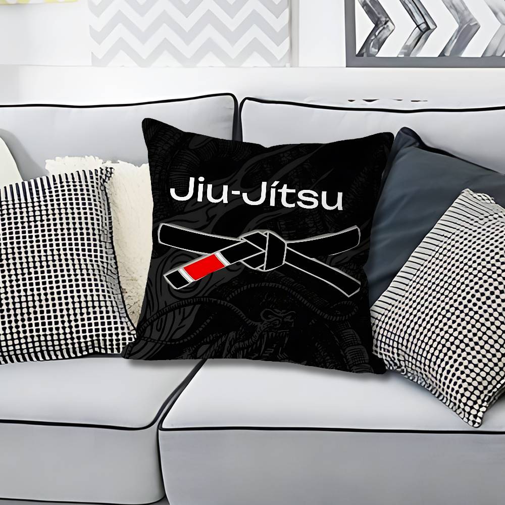 BBrazilian JJiu JJitsu BJJ Various Sizes Square Pillow Case For Car Home Bedchamber Decor Custom Valentine Gift