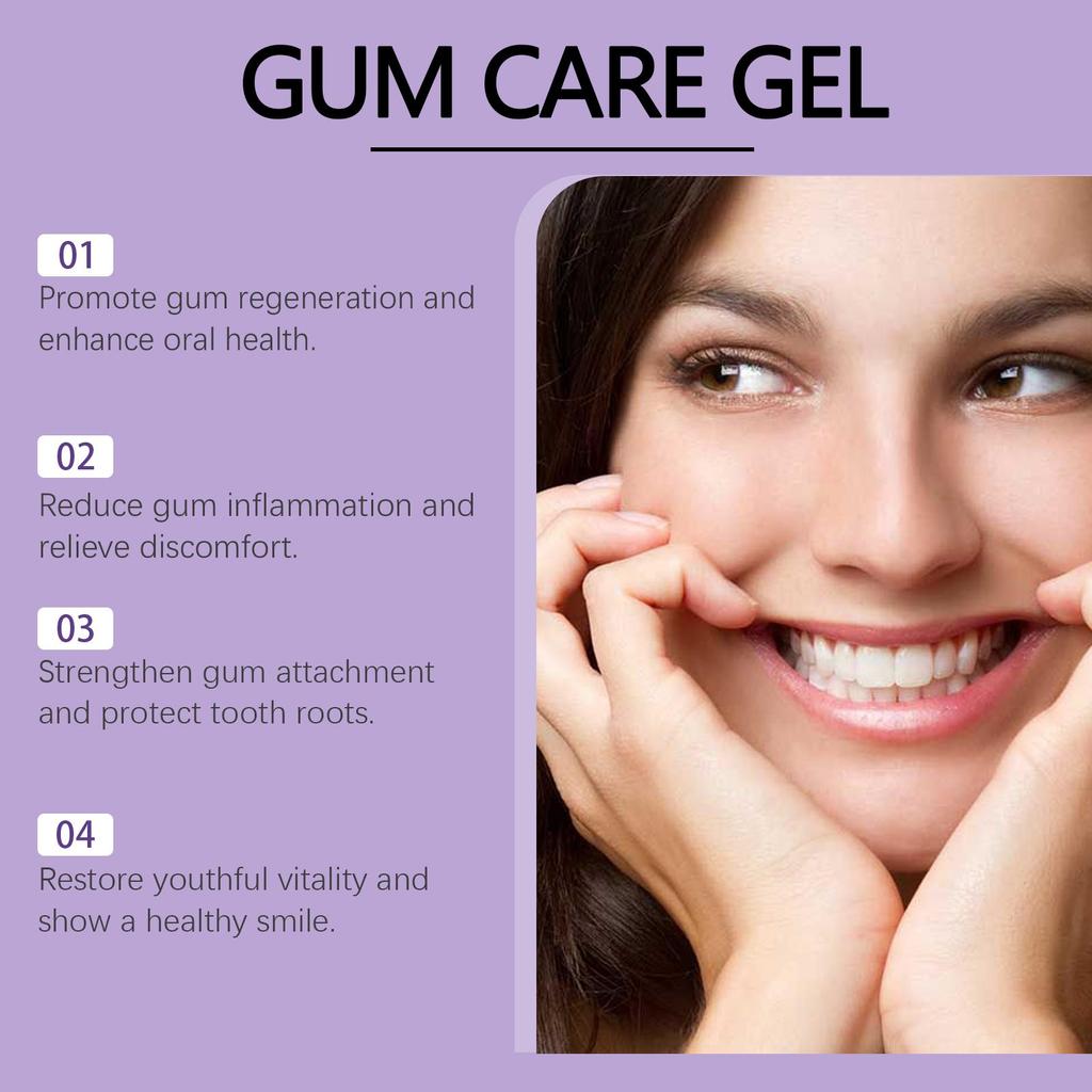 Siero Riparazione Rapida Gengive Viola Gel Cura Gengive Danneggiate Allevia Efficacemente Allergie Dentali Carie Dentale Pulizia Profonda Denti Dentifricio