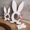 3D Rabbit Silicone Candle Mold DIY Easter Bunny Tealight Candlestick Casting Molds Soap Plaster Resin Craft Making Home Decor