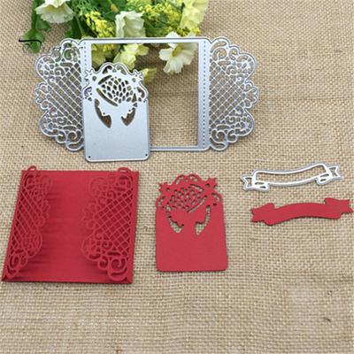 Molde de corte de metal para senhora de videira de flor, scrapbooking, faça você mesmo, papel, artesanato, cartão, fabricação de molde