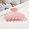 Scratch-resistant Hair Clip Back Head Claw, Macaron Color Shower Clip, Smooth Surface Large Damage-free Anti-Slip Teeth Accessory for Buns Commuting