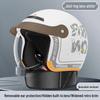 Unisex Electric Vehicle Helmet - All-Season, Full-Face Safety Helmet for Scooters and Motorcycles