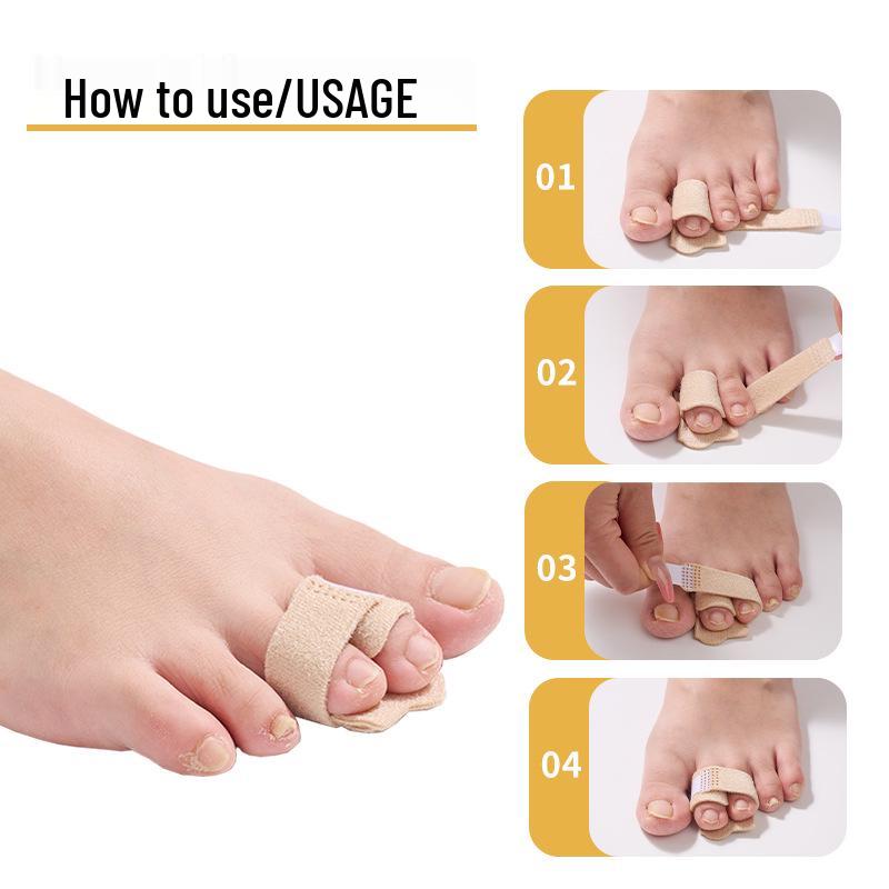 Verstellbarer Ballenzehenkorrekturriemen mit Aluminiumstütze