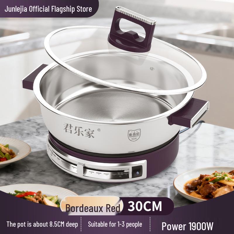 304 Stainless Steel Non-Stick Electric Griddle & Multi-Functional Frying Pan