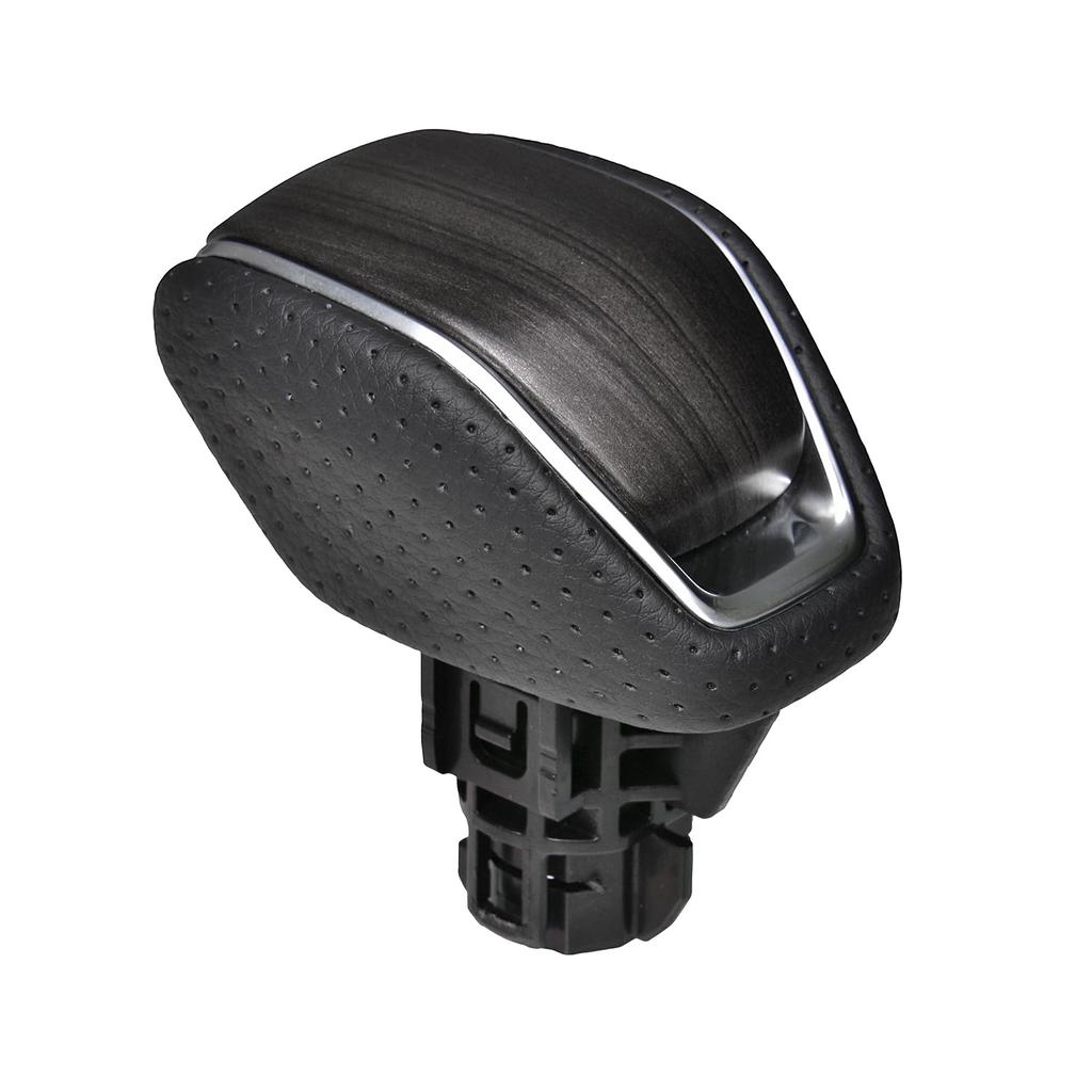 BMW Japan LANBO Shift Knob with Lock Gray for Button, Wood, Harrier/RAV4