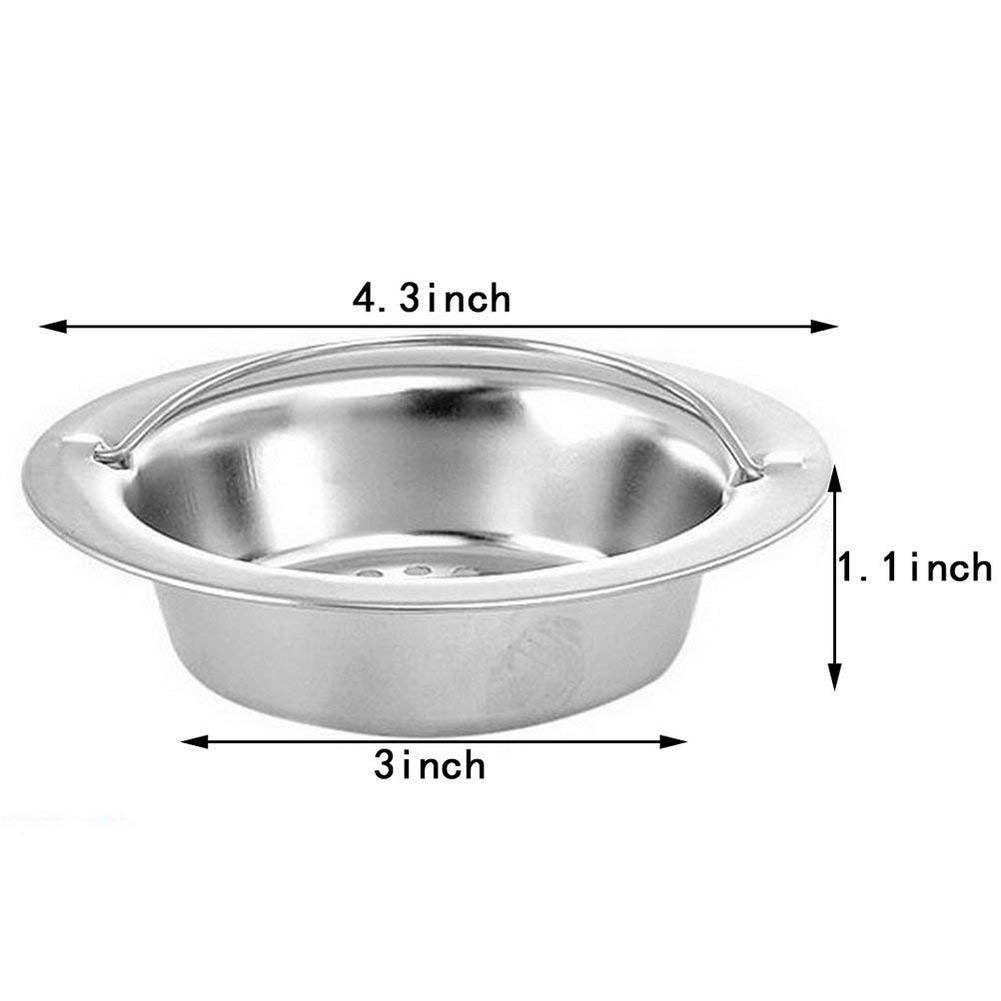 Stainless Steel Kitchen Sink Strainer Sink Basket Strainer with Handle Water Screen for Kitchen Supplies