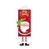 Cartoon 110cm Christmas Hanger Flag Snowman EIK Hanging Flag Navidad Santa Claus Christmas Backdrop Party Decor