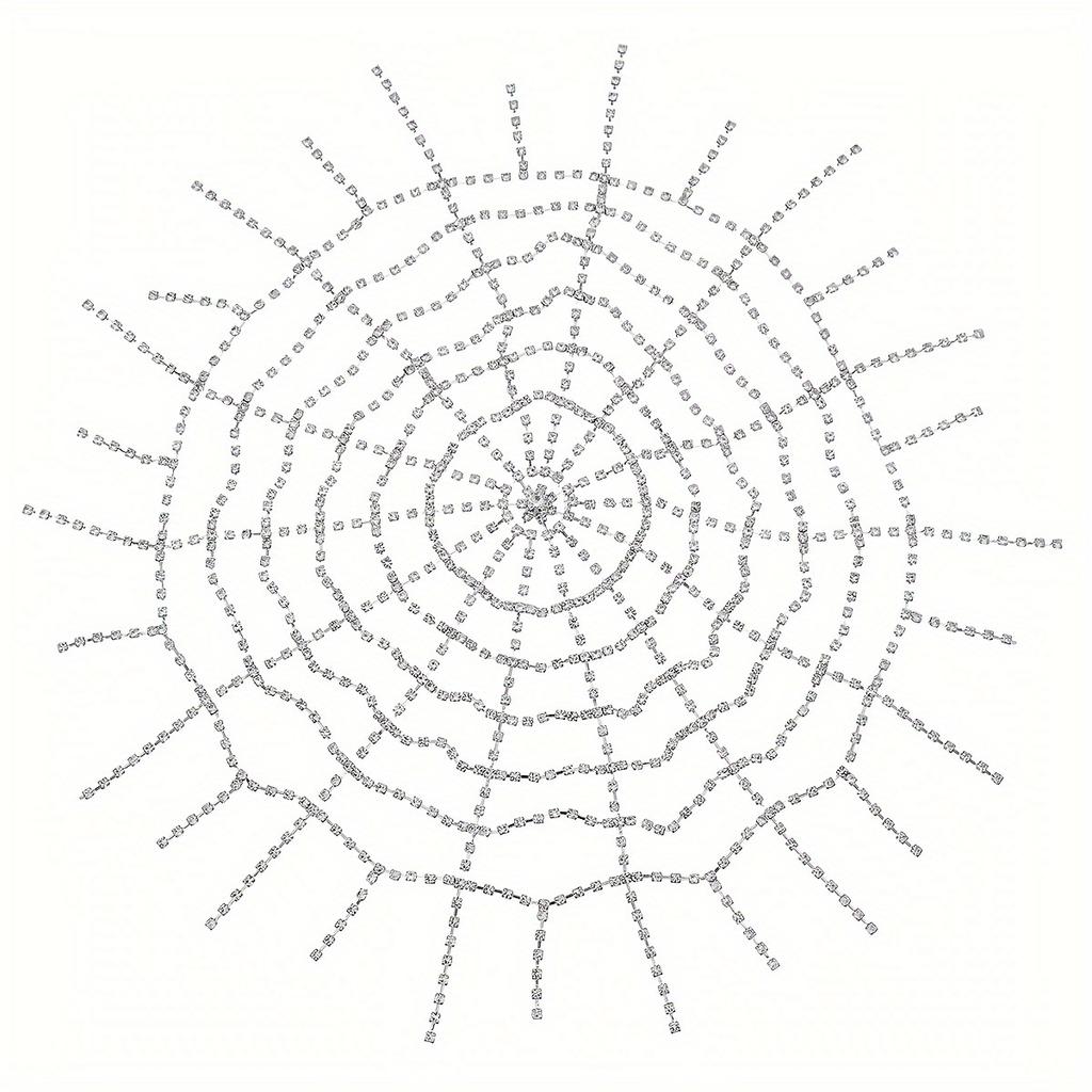 1 Stück Exotischer Stil Stirnkette Mehrschichtige Strass Kopfschmuck Frauen Haarschmuck